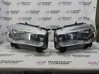 фара BMW X6 F16 2014, 3.0 л., N55 B30 A, бензин, АКПП, красный, правый руль, 63117381139, 63117381140, 7410686, 7381139, 7381140