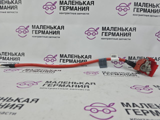 плюсовой провод аккумулятора BMW X6 F16 2014, 3.0 л., N55 B30 A, бензин, АКПП, красный, правый руль, 9230017, 61129322056, 9322056, 9322055