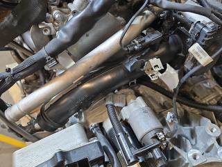 патрубок интеркулера Mercedes-Benz GLA-Класс X156 2014, 2.0 л., M 270.920, бензин, робот, белый, хетчбэк 5 дв., полный привод, правый руль, A2700900844, A2700900744