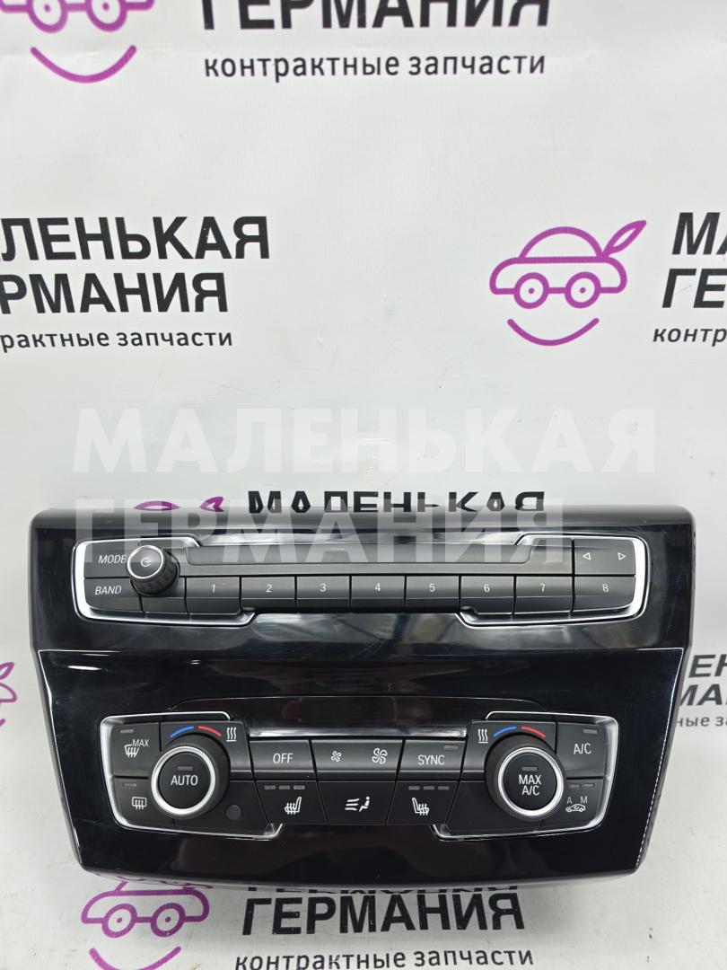 блок управления печки / климат-контроля BMW X1 F48 2017, 2.0 л., B48 A20 B, бензин, АКПП, alpinweiss 3 (300), полный привод, правый руль, 64119371460, 9371460, 61359371456, 9371456 - фото №1
