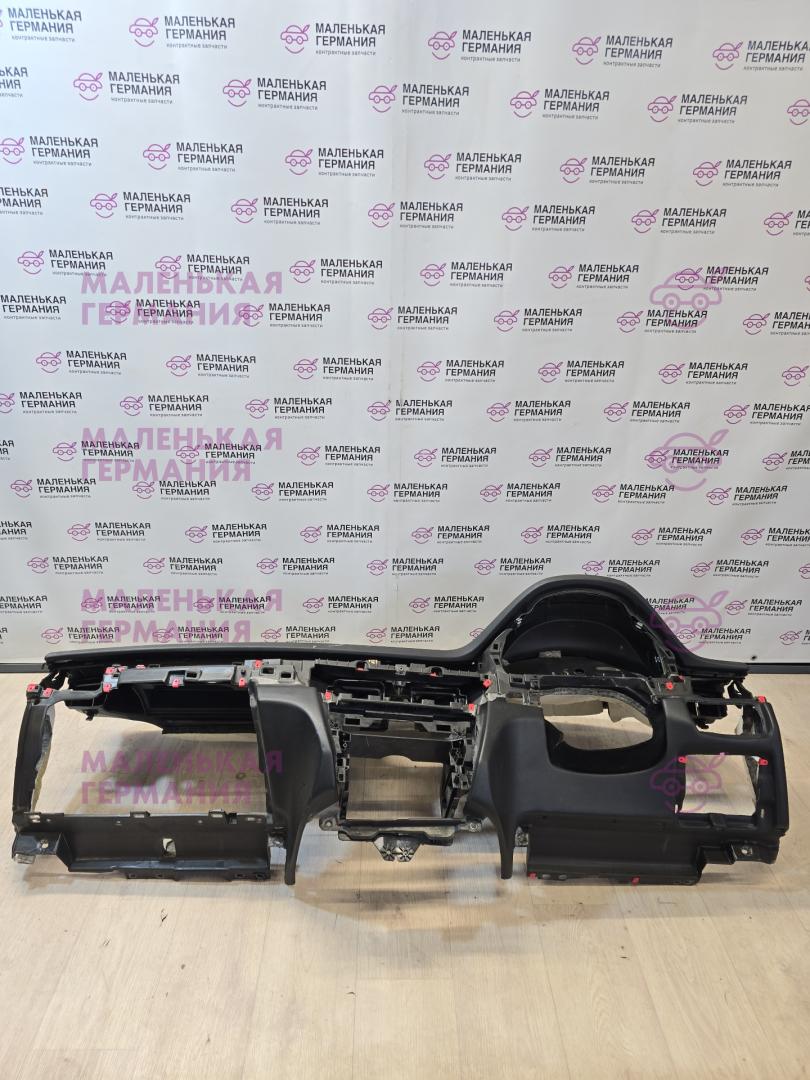 панель передняя салона (торпедо) BMW X5 F15 2014, 3.0 л., N57 D30 A, дизель, АКПП, mineralweiss metallic (a96), полный привод, правый руль, 51459298964, 9298964, 15W1006-, 15W1004 - фото №1