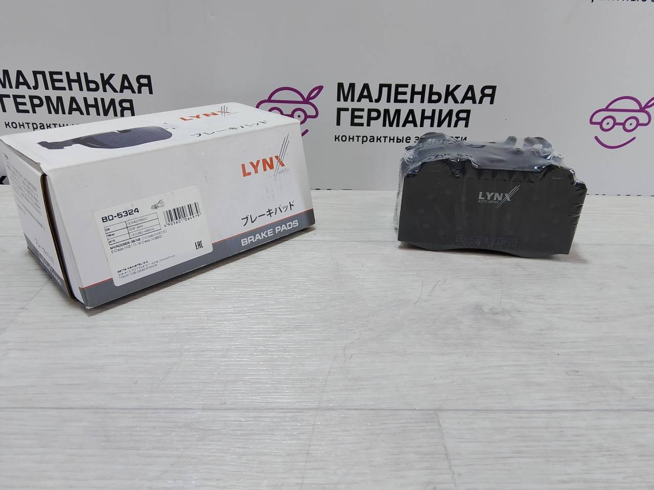 тормозные колодки Mercedes-Benz C-Класс W203/S203/CL203 (2000 - 2004), BD5324, A004420902064, 0044200420 - фото №1