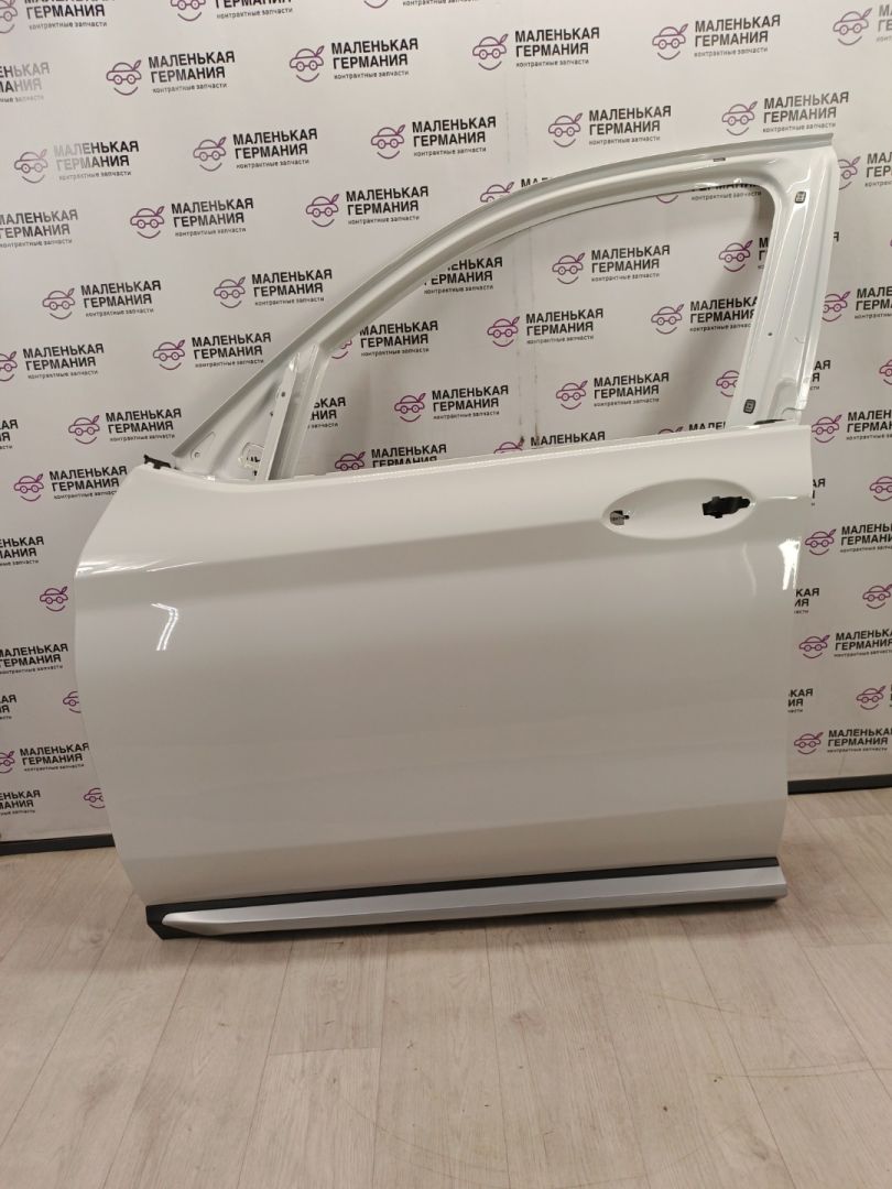 дверь передняя левая BMW X3 G01 (2017 - 2026), 2.0 л., B46 B20 B, бензин, АКПП, белый alpinweiss 3 (300), 41007465527, 7465527 - фото №1