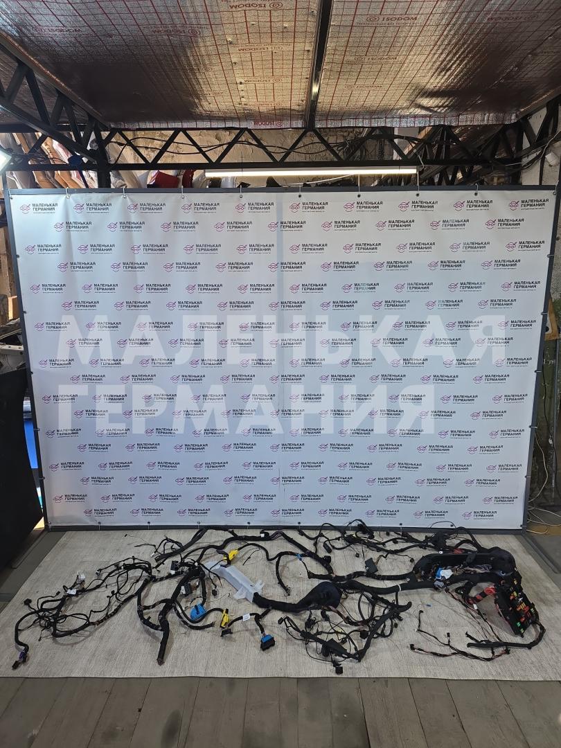 проводка BMW X1 F48 2017, 2.0 л., B48 A20 B, бензин, АКПП, alpinweiss 3 (300), полный привод, правый руль, 61139309444, 9309444, 9360501, 6848650, 9270355, 31139309446, 9309446, 6849683, 6849679, 8789833 - фото №1