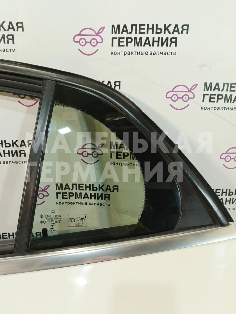 форточка задняя левая Mercedes-Benz GLA-Класс X156 2014, 2.0 л., M 270.920, бензин, робот, белый, хетчбэк 5 дв., полный привод, правый руль, A1567300118 - фото №1