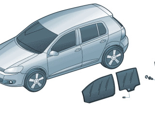 стекло двери передней правой Volkswagen Golf GTI 6 поколение 2011, 2.0 л., CCZB, бензин, робот, b4/b9a белый, хетчбэк 5 дв., передний привод, правый руль, 5K4845202B