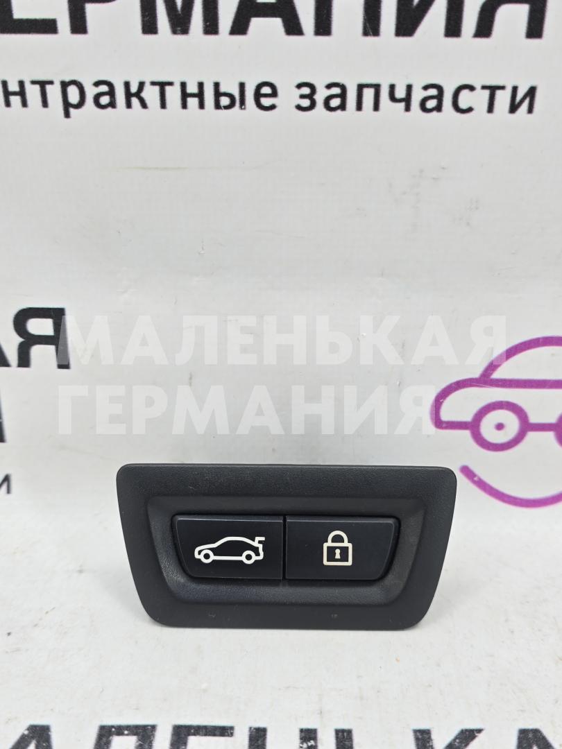 кнопка открытия багажника BMW X1 F48 2017, 2.0 л., B48 A20 B, бензин, АКПП, синий mediterranblau c10, полный привод, правый руль, 61319275121, 9275121, 61319162645, 9162645 - фото №1