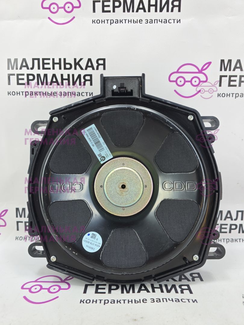 Динамик (сабвуфер) BMW X6 F16 2014, 3.0 л., N55 B30 A, бензин, АКПП, красный, правый руль, 65139297898, 9297898 - фото №1