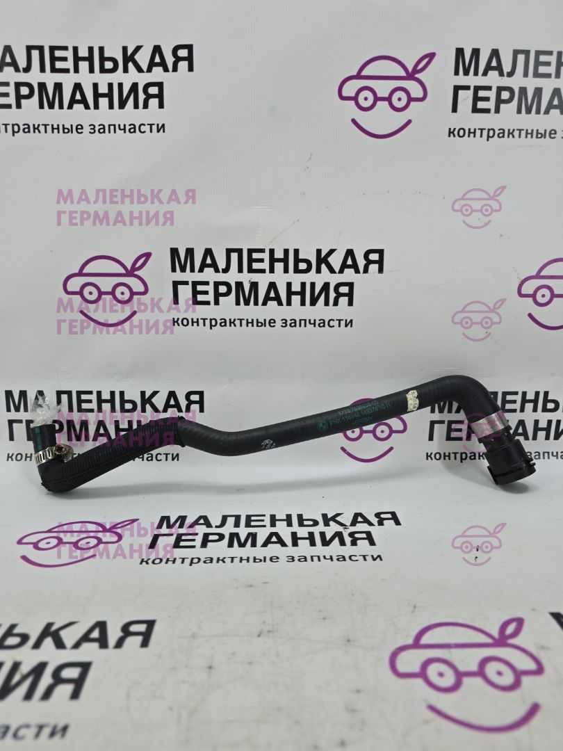 патрубок радиатора BMW X6 E71/E72 E71 2009, 3.0 л., N54 B30 A, бензин, серебро, правый руль, 17127536235, 7536235 - фото №1