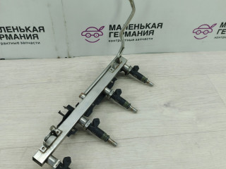 топливная рампа BMW 3 серия E90/E91/E92/E93 (2004 - 2010), 2.0 л., N46 B20 B, бензин, АКПП, 13537530420, 7530420, 7506158, 13537506158, 7526892