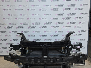 передняя панель крепления облицовки (телевизор) BMW X1 F48 2017, 2.0 л., B48 A20 B, бензин, АКПП, синий mediterranblau c10, полный привод, правый руль, 17117617633, 51747374198