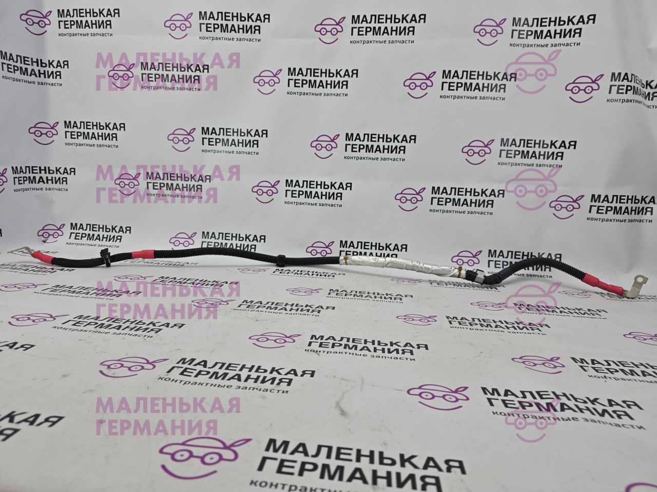 Провод стартера BMW 5 серия G30/G31 G31 2017, 2.0 л., B48 B20 B, бензин, АКПП, alpinweiss 3 (300), универсал, правый руль, 12428680381, 8680381 - фото №1