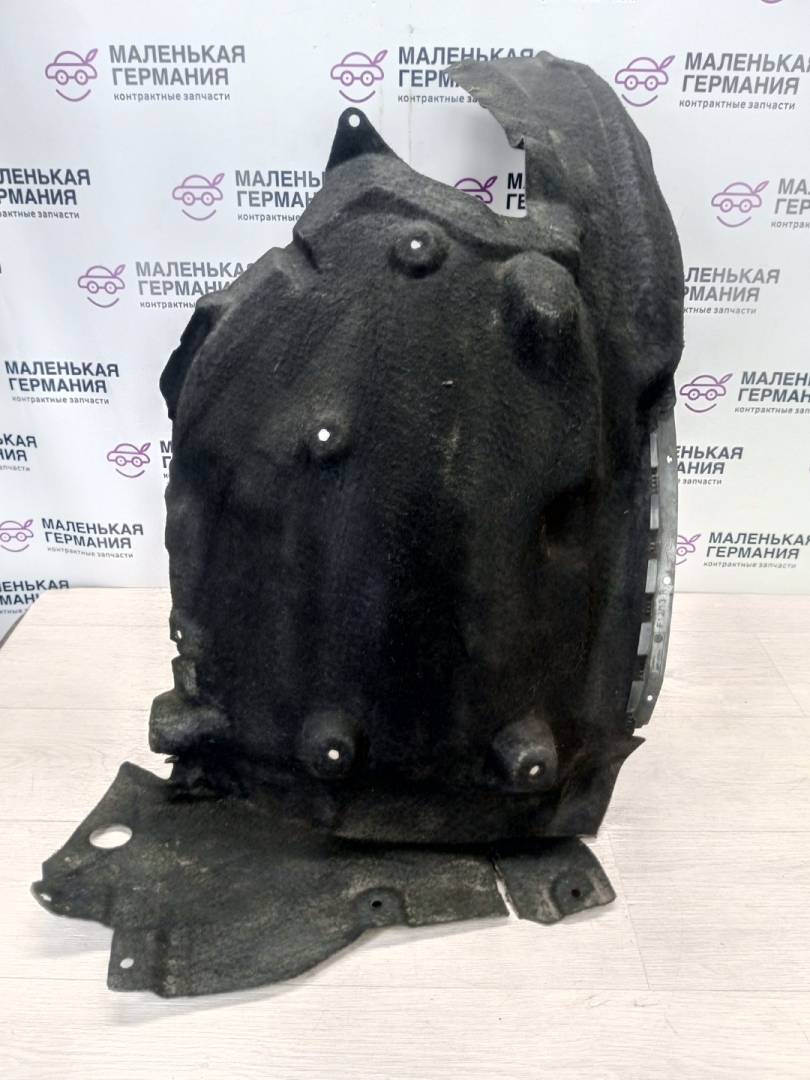 защита арок передняя правая (подкрылок) BMW 6 серия F06/F12/F13 2013, 4.4 л., N63 B44 B, бензин, black sapphire metallic (475), 51717244184, 7244184 - фото №1
