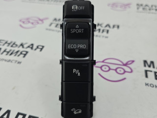 кнопки центрального подлокотника BMW X1 F48 2017, 2.0 л., B48 A20 B, бензин, АКПП, alpinweiss 3 (300), полный привод, правый руль, 61319374834, 9374834