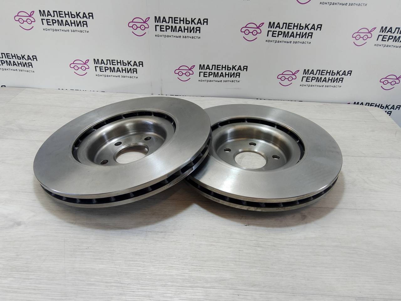 диски тормозные (комплект) Audi Q5 8R (2008 - 2012), DF6014S - фото №1