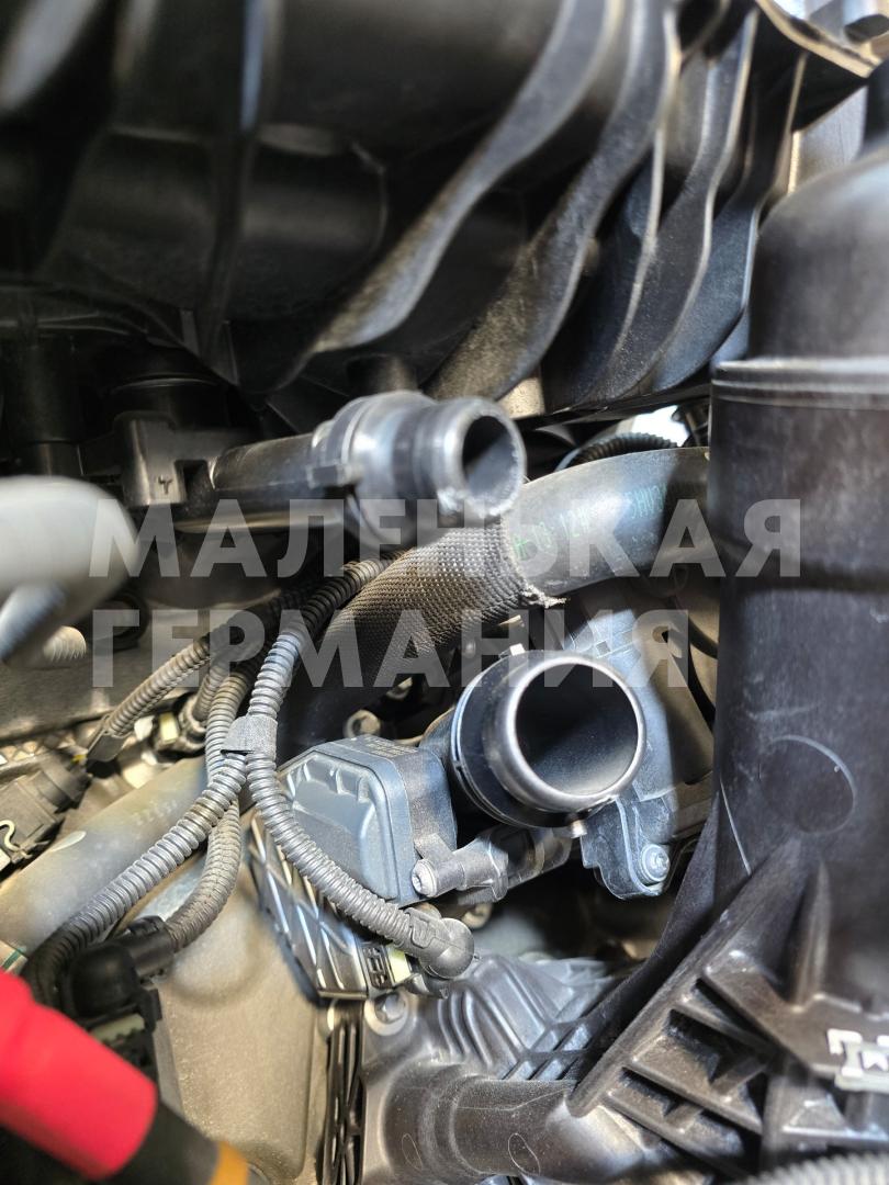 термостат BMW 3 серия G20 2020, 2.0 л., B46 B20 B, бензин, АКПП, белый alpinweiss 3 (300), седан, задний привод, 72068308000, EHR0001 - фото №1