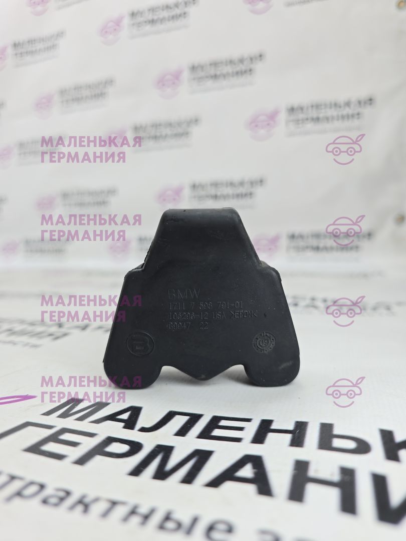 подушка радиатора BMW X6 E71/E72 E71 2009, 3.0 л., N54 B30 A, бензин, серебро, правый руль, 17117598791, 7598791 - фото №1