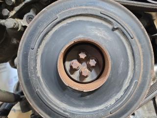 шкив коленвала BMW X5 F15 (2013 - 2018), 3.0 л., N57 D30 A, дизель, АКПП, 8511321, 2050207, 139811-10, DE019703902, 11238511321