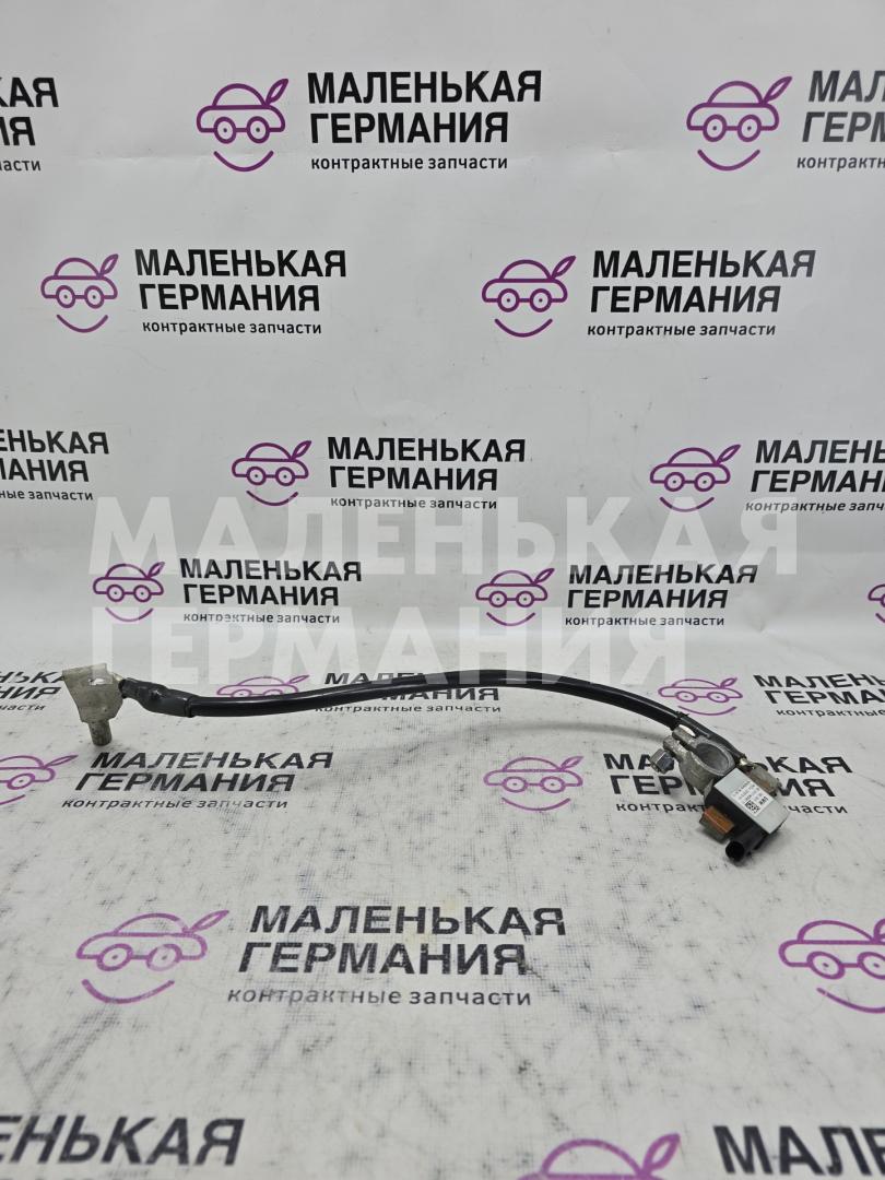 минусовой провод аккумулятора BMW X1 F48 2017, 2.0 л., B48 A20 B, бензин, АКПП, синий mediterranblau c10, полный привод, правый руль, 9117831, 61219117831, 61216821203, 6821203, 61216832657, 6832657 - фото №1