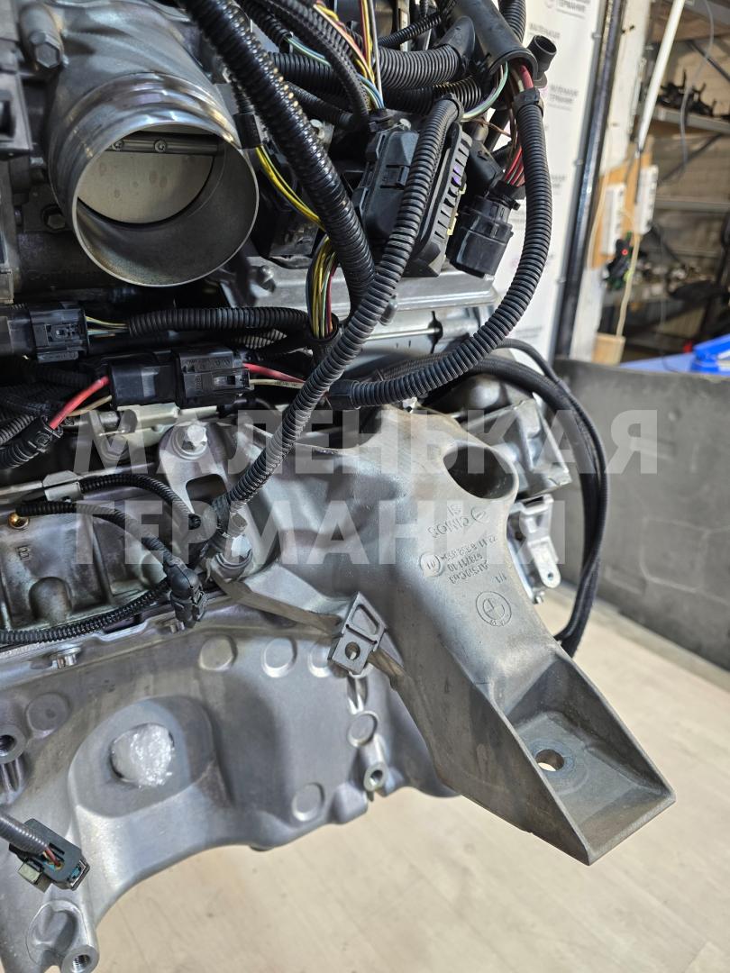 кронштейн двигателя BMW X6 F16 2014, 3.0 л., N55 B30 A, бензин, АКПП, красный, правый руль, 22116852855, 6852855 - фото №1