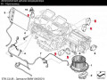 моторчик заслонки печки BMW X6 F16 2014, 3.0 л., N55 B30 A, бензин, АКПП, красный, правый руль, 64119321034, 9321034, 64119231884, 9231884, 64116956706, 6956706, 64116947200, 6947200 - фото №6
