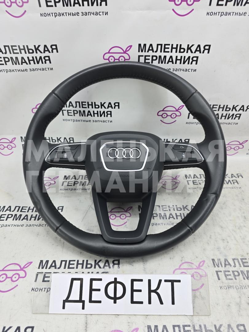 руль Audi A4 B9 2017, 2.0 л., CVKB, бензин, МКПП, s9/x5q синий металлик, седан, передний привод, правый руль, 4M0419689K4PK, 8W0419091DN, 4M0419689, 8W0419091, 8W0880201AQ - фото №1