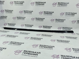 молдинг двери задней правой BMW 6 серия F06/F12/F13 2012, 4.4 л., N63 B44 B, бензин, АКПП, alpinweiss 3 (300), хетчбэк 5 дв., задний привод, правый руль, 51357291916, 7291916