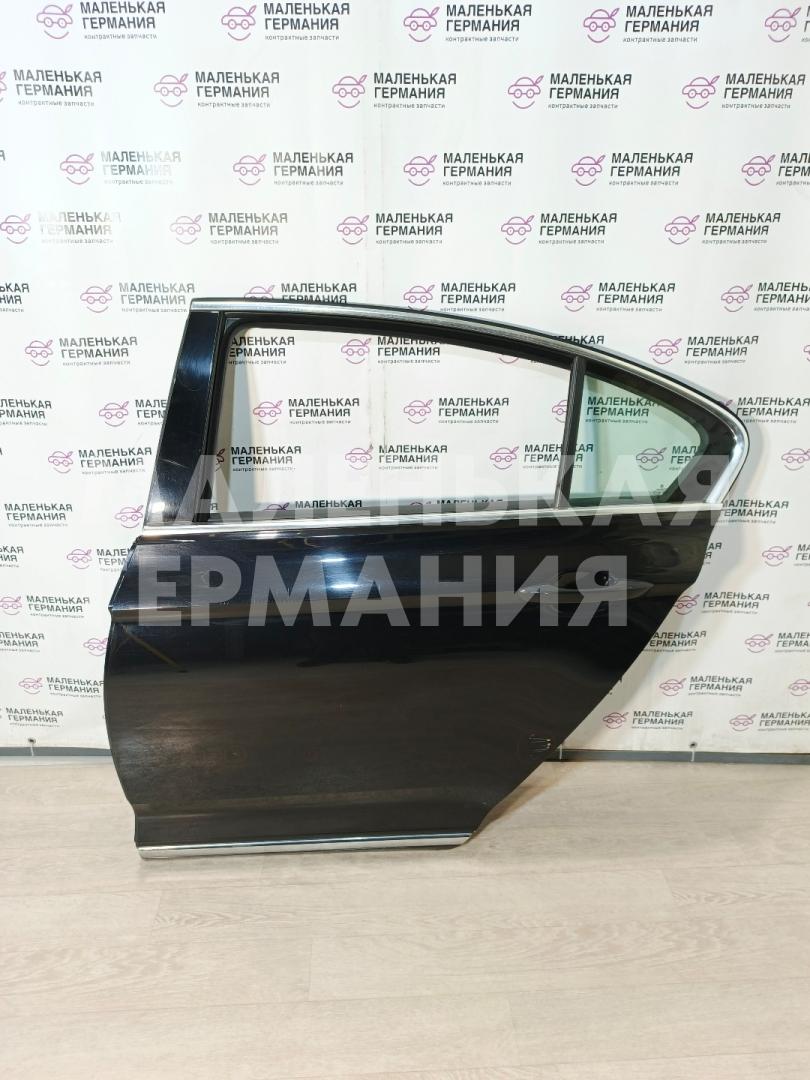 дверь задняя левая Volkswagen Passat B8 2015, 1.8 л., CJSA, бензин, робот, 2t/c9x чёрный перламутр, седан, правый руль, 3G5833055AC - фото №1