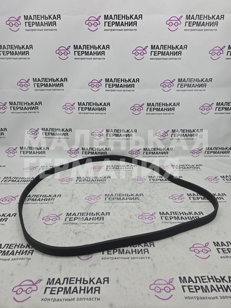 ремень ручейковый BMW X6 E71/E72 E71 2009, 3.0 л., N54 B30 A, бензин, серебро, правый руль, 11287628279, 7628279 - фото №1