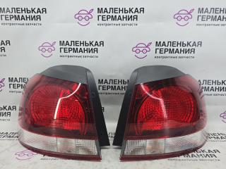фонари задние (комплект) Volkswagen Golf GTI 6 поколение 2011, 2.0 л., CCZB, бензин, робот, b4/b9a белый, хетчбэк 5 дв., передний привод, правый руль, 5K0945095M, 5K0945096M, 1J0972924