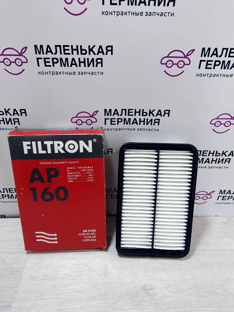фильтр воздушный Toyota Corolla 9 поколение (E120/E130) (2000 - 2004), AP160 - фото №1