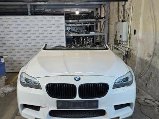 передняя часть (ноускат) в сборе BMW M5 F10 2012, 4.4 л., S63 B44 B, бензин, робот, 300 alpinweiss 3, седан, задний привод, правый руль, 41617207194, 7271908, 7203253, 2284240, 41357844701, 51118050633, 63117343907, 17422283923, 17212284260, 17212284241, 51748052499