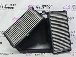 корпус салонного фильтра BMW X5 F15 2014, 3.0 л., N57 D30 A, дизель, АКПП, mineralweiss metallic (a96), полный привод, правый руль, 64319245588, 9245588