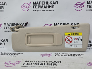 козырек солнцезащитный BMW X5 F15 2014, 3.0 л., N57 D30 A, дизель, АКПП, mineralweiss metallic (a96), полный привод, правый руль, 51167402637, 7402637