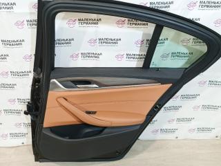 обшивка двери задняя правая BMW 5 серия G30/G31 G30 2017, 2.0 л., B48 B20 A, бензин, АКПП, b65 jatoba brown metallic, седан, задний привод, правый руль