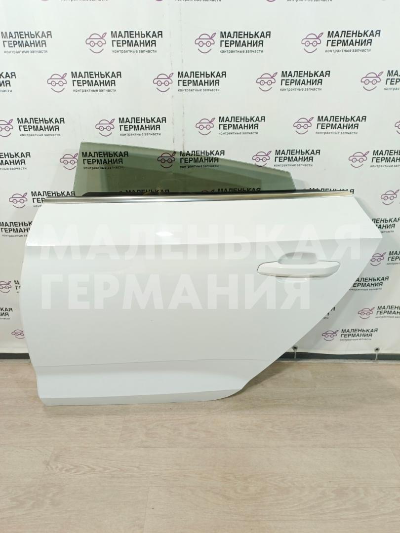 дверь задняя левая Audi A5 F5 2018, 2.0 л., CVKB, бензин, АКПП, белый металлик 2y / s9r, хетчбэк 5 дв., правый руль, 8W8833051J - фото №1