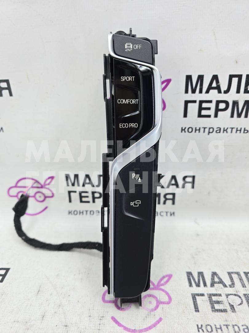 кнопки центрального подлокотника BMW 5 серия G30/G31 G30 2018, 2.0 л., B48 B20 A, бензин, АКПП, a96 mineral-weiss metallic, седан, задний привод, правый руль, 61316993922, 6993922 - фото №1