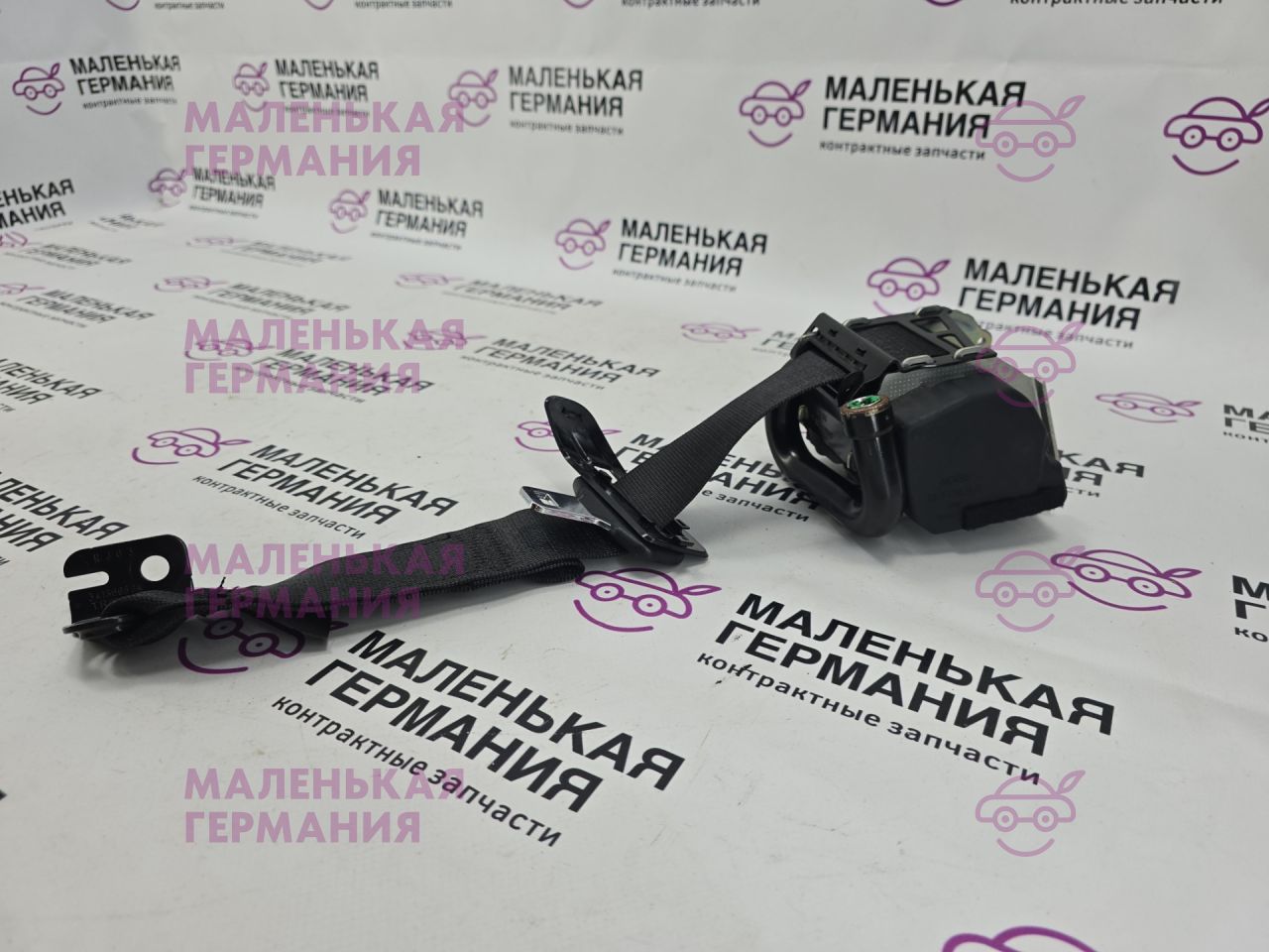 ремень безопасности BMW X1 F48 2017, 2.0 л., B48 A20 B, бензин, АКПП, синий mediterranblau c10, полный привод, правый руль, 72117425071, 7425071, 37425071 - фото №1