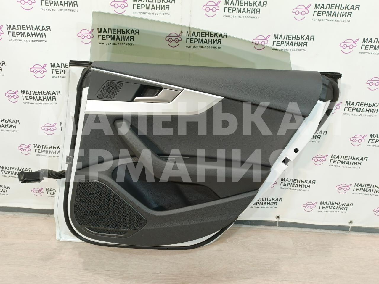 обшивка двери задняя правая Audi A5 F5 2018, 2.0 л., CVKB, бензин, АКПП, белый металлик 2y / s9r, хетчбэк 5 дв., правый руль, 8W8867304B - фото №1