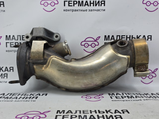 труба приемная глушителя BMW X5 F15 2014, 3.0 л., N57 D30 A, дизель, АКПП, mineralweiss metallic (a96), полный привод, правый руль, 18308517202, 7793766, 8575121, 8517202