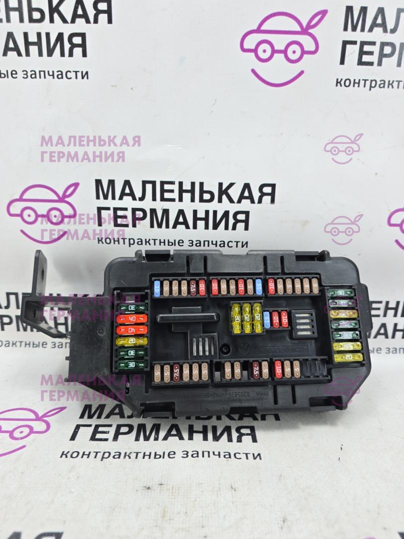 блок предохранителей BMW X5 F15 2013, 3.0 л., N57 D30 A, дизель, АКПП, mineralweiss metallic (a96), внедорожник 5 дв., полный привод, правый руль, 9316568, 61149265835, 9265835, 61149316568 - фото №1