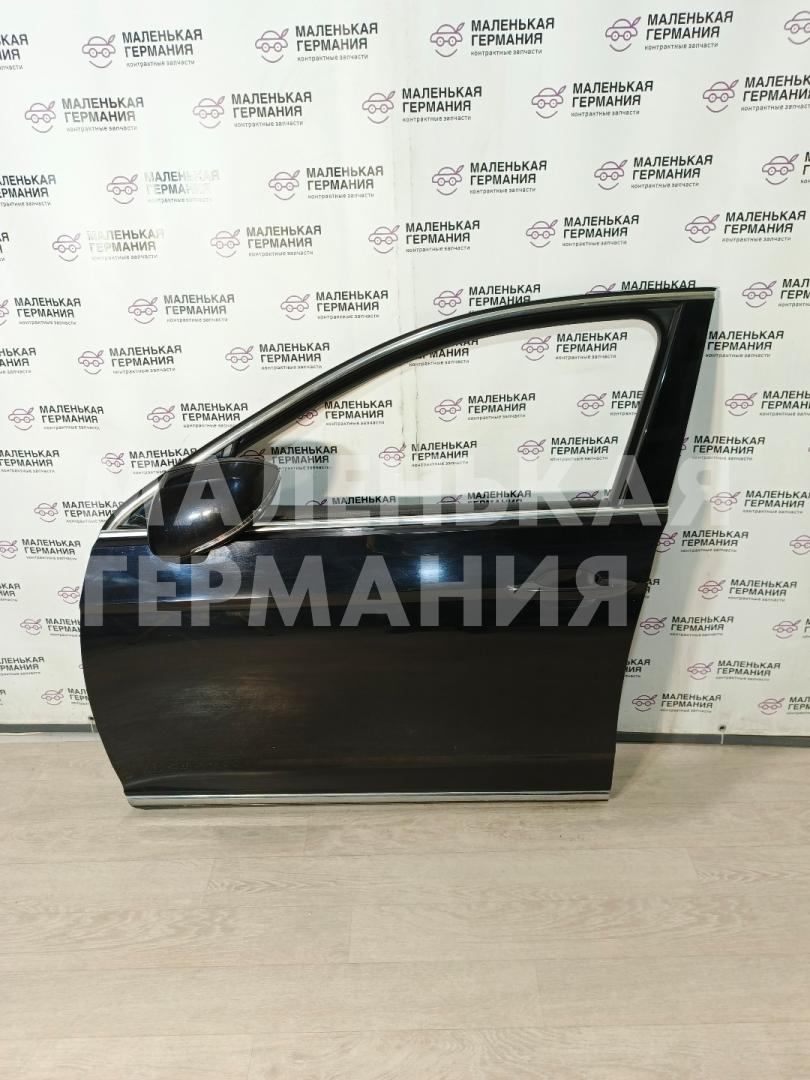 дверь передняя левая Volkswagen Passat B8 2015, 1.8 л., CJSA, бензин, робот, 2t/c9x чёрный перламутр, седан, правый руль, 3G0831055AG - фото №1
