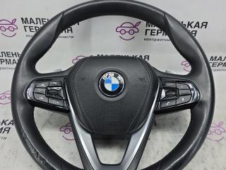 руль BMW 5 серия G30/G31 G30 2018, 2.0 л., B48 B20 A, бензин, АКПП, a96 mineral-weiss metallic, седан, задний привод, правый руль, 6270488, 33687683704, 02779071