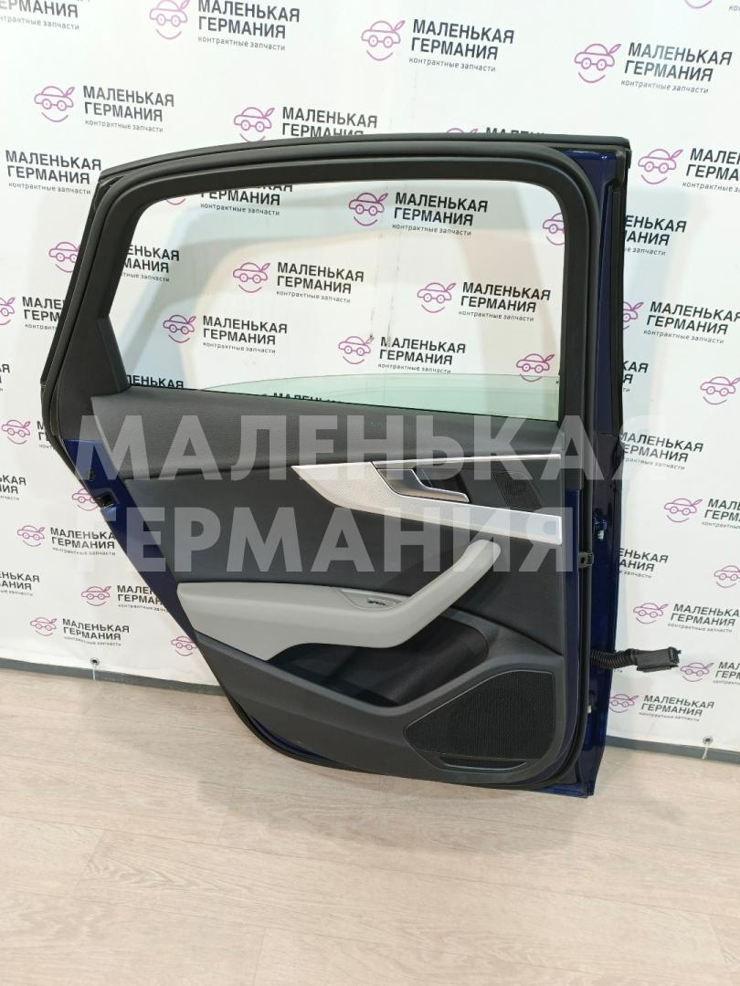 обшивка двери задняя левая Audi A4 B9 2017, 2.0 л., CVKB, бензин, МКПП, s9/x5q синий металлик, седан, передний привод, правый руль, 8W0867303B, 0515-1119 - фото №1