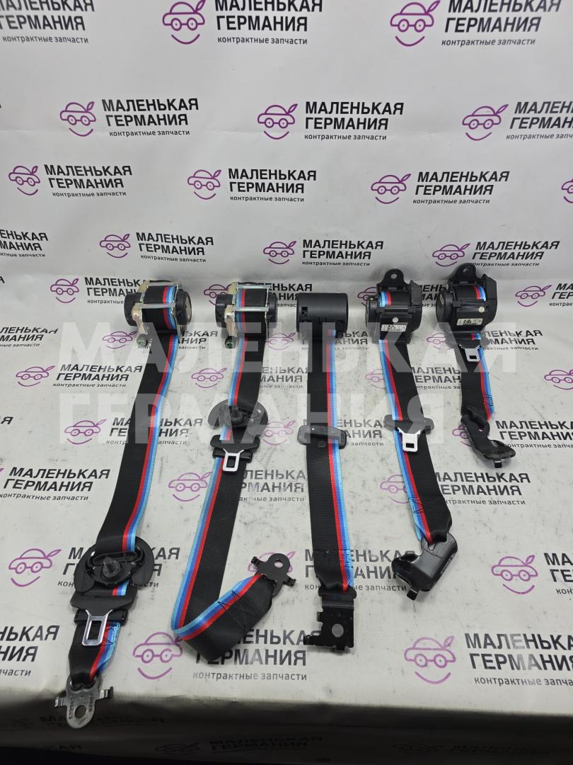 ремень безопасности комплект BMW X6 F16 2014, 3.0 л., N55 B30 A, бензин, АКПП, красный, правый руль, 72117343629, 72117343630, 72117376123, 72117318450, 72117376124, 7343629 - фото №1