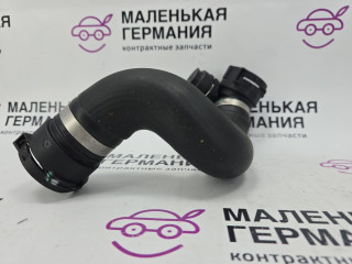 патрубок радиатора BMW X5 E70 [рестайлинг] 2011, 3.0 л., N55 B30 A, бензин, АКПП, белый, правый руль, 17127578703, 17127799184, 7578703, 7799184