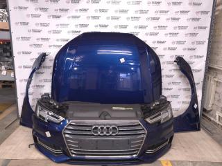передняя часть (ноускат) Audi A4 B9 2017, 2.0 л., CVKB, бензин, МКПП, s9/x5q синий металлик, седан, передний привод, правый руль, 8W0821434B, 8W0821468, 8W0121763A, 8W0941034A, 8W0941033A, 8W0807437F, 8W0959455, 8W0129618, 8W0121764A, 8W0821231A, 8W0821433B, 8W0821092