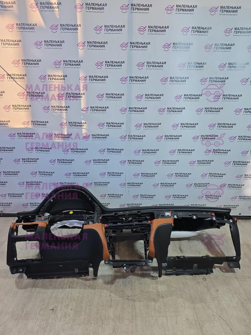 панель передняя салона (торпедо) BMW X5 M F85 2016, 4.4 л., S63 B44 B, бензин, АКПП, donington grau (c28), полный привод, 51458068674, 8068674 - фото №1