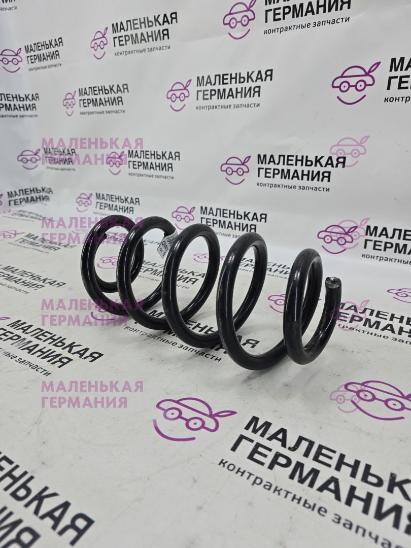 пружина задняя BMW X1 F48 2017, 2.0 л., B48 A20 B, бензин, АКПП, синий mediterranblau c10, полный привод, правый руль, 33536872297, 6872297 - фото №1