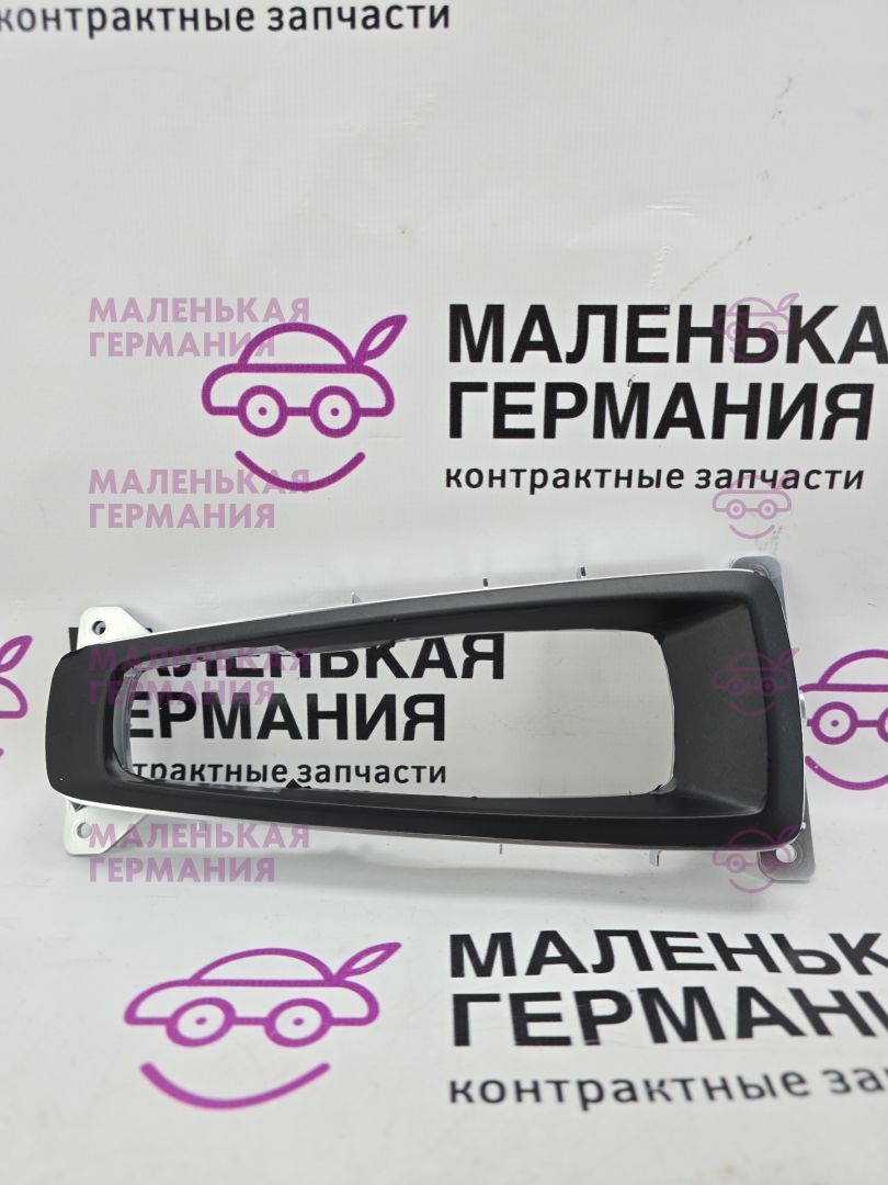Декоративная накладка центральной консоли BMW X6 F16 2014, 3.0 л., N55 B30 A, бензин, АКПП, красный, правый руль, 51169252114, 9252114 - фото №1